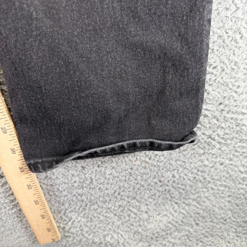 Old Navy Built-In Flex Jeans‎ Mens 34x32 Black Cotton Denim Straight Leg Stretch